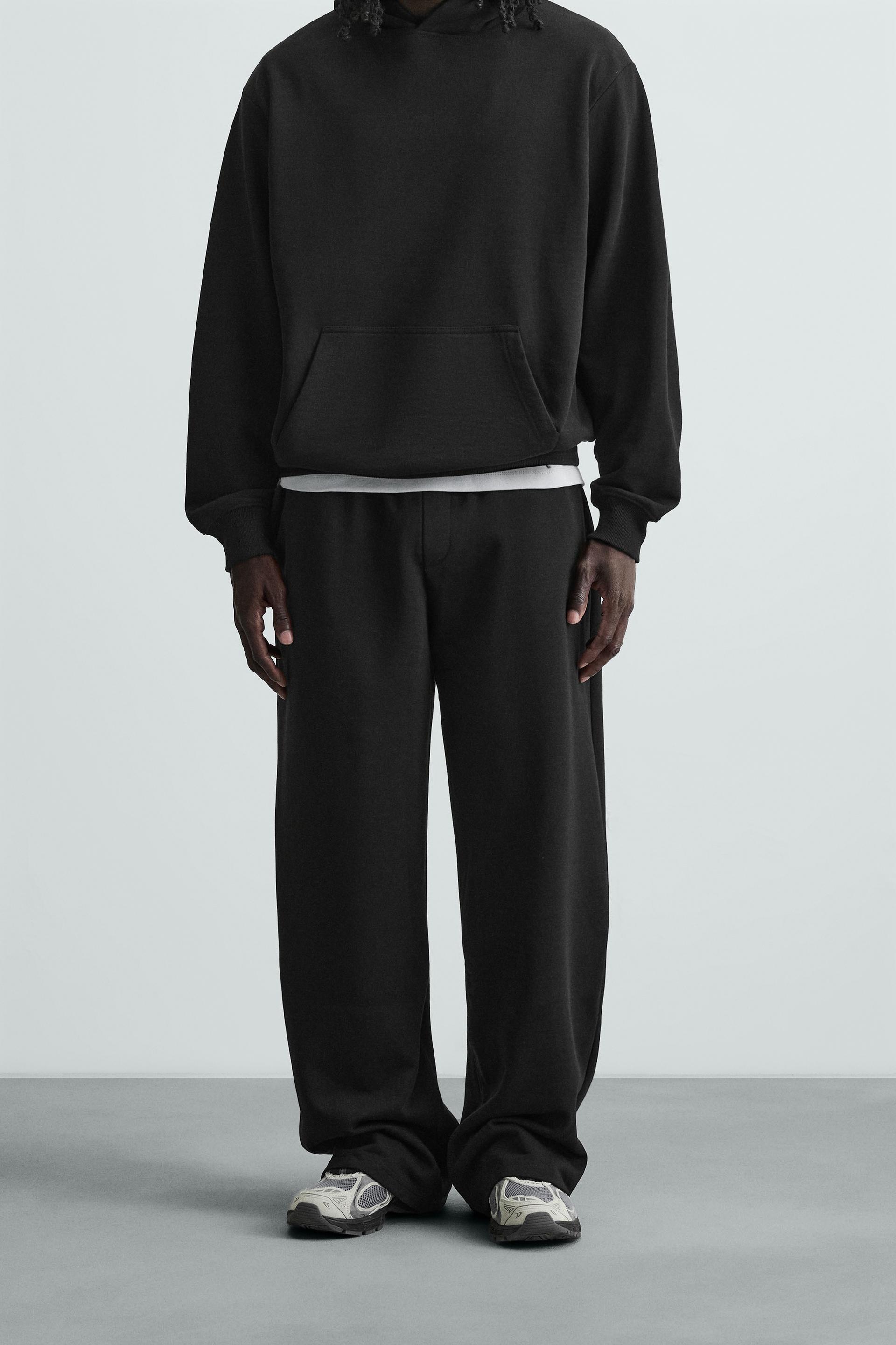 WIDE-LEG JOGGER PANTS