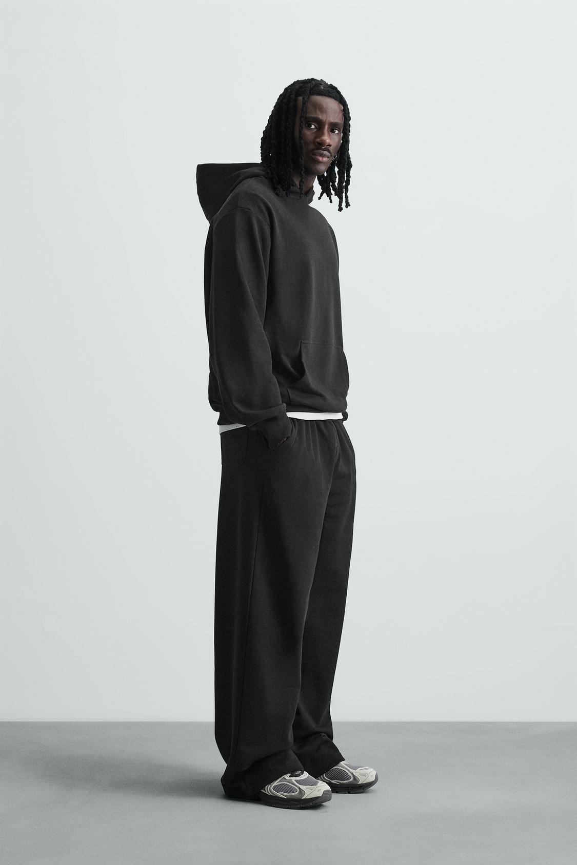 WIDE-LEG JOGGER PANTS